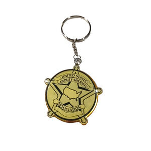 United States Deputy Sheriff's Association Metal Keychain